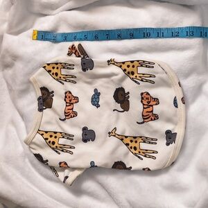 Super Soft Zoo Animal Pet Shirt *Brand New*